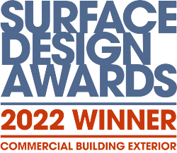 SDS211103 SDA awards logos 2022 WINNER COMMERCIAL BUILDING EXTERIOR